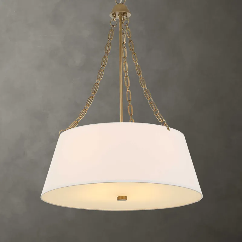 Andalucia 4 Light Drum Pendant