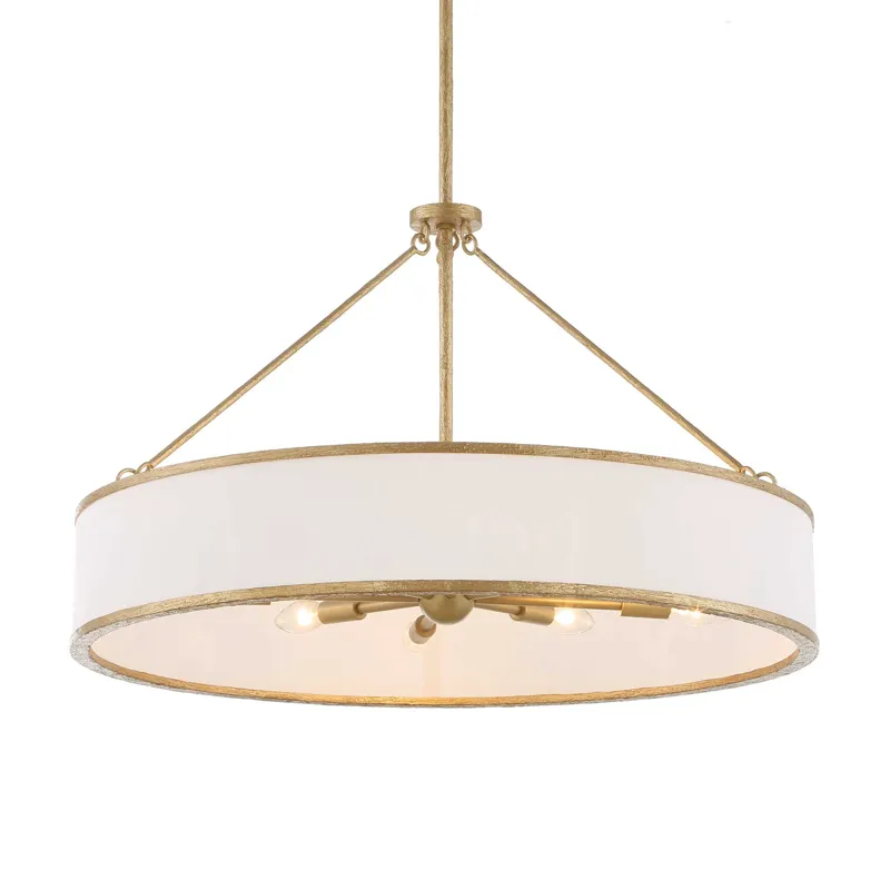 Algiers 8 Light Drum Pendant