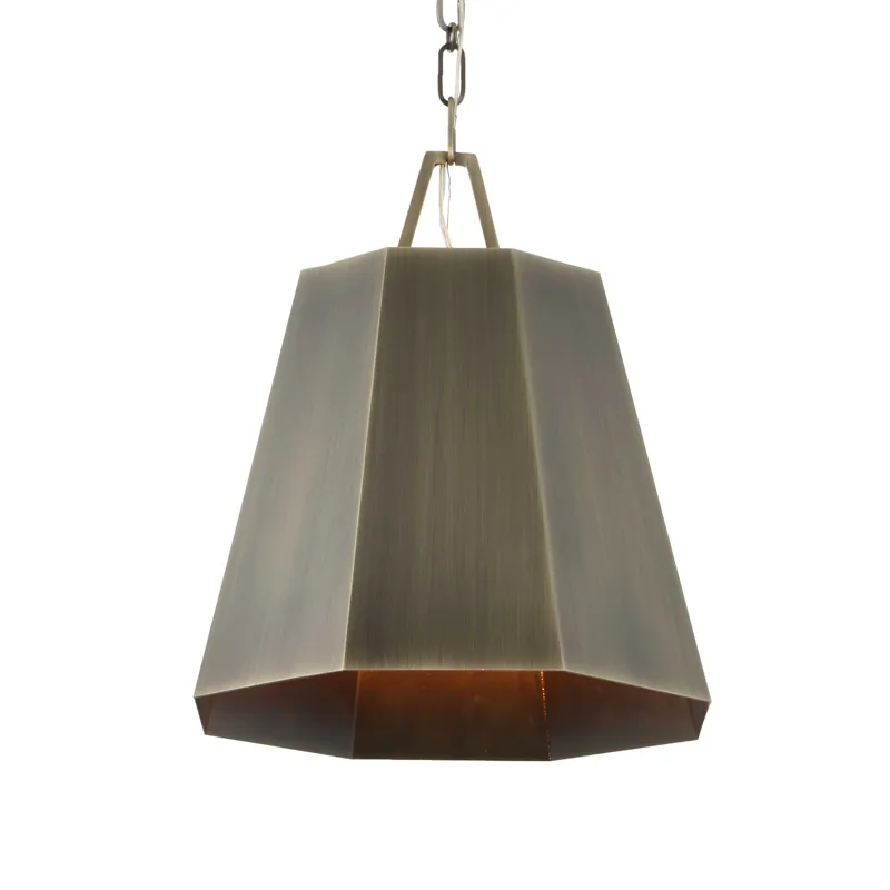 Granada 1 Light Hexagon Pendant