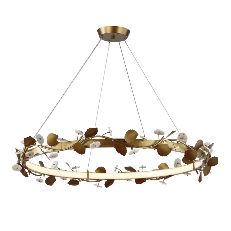 Biscotti LED Bronze Chandelier