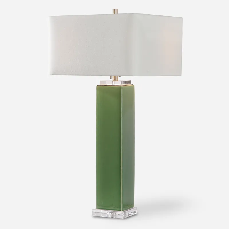 Aneeza Tropical Green Table Lamp