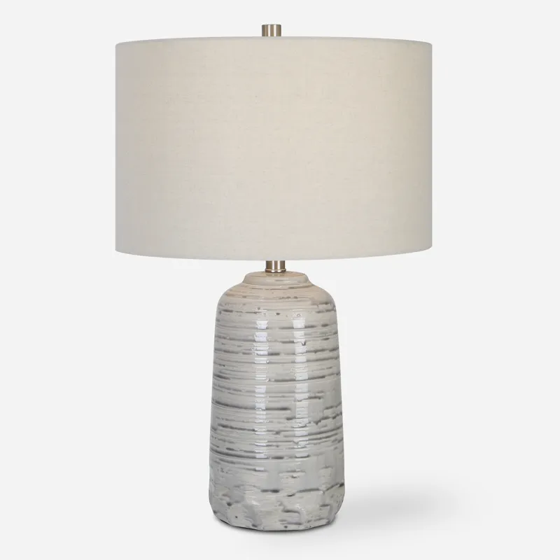 Cyclone Ivory Table Lamp