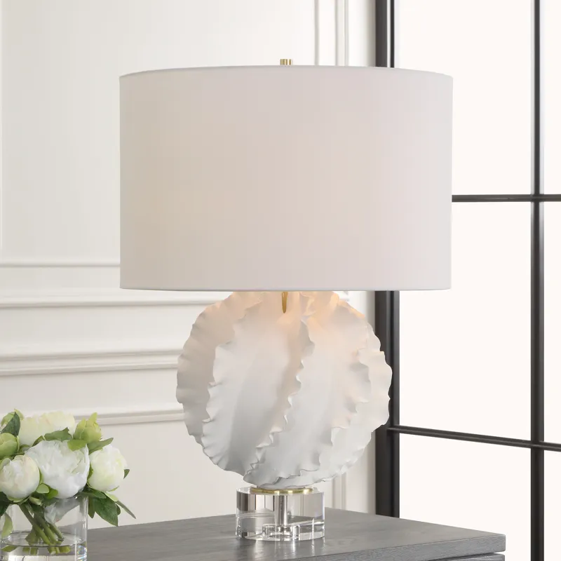 Saylor White Table Lamp