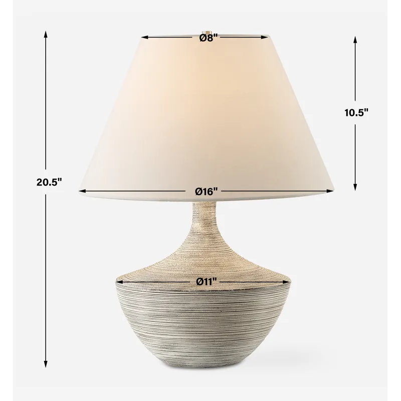 Carafe Ceramic Table Lamp