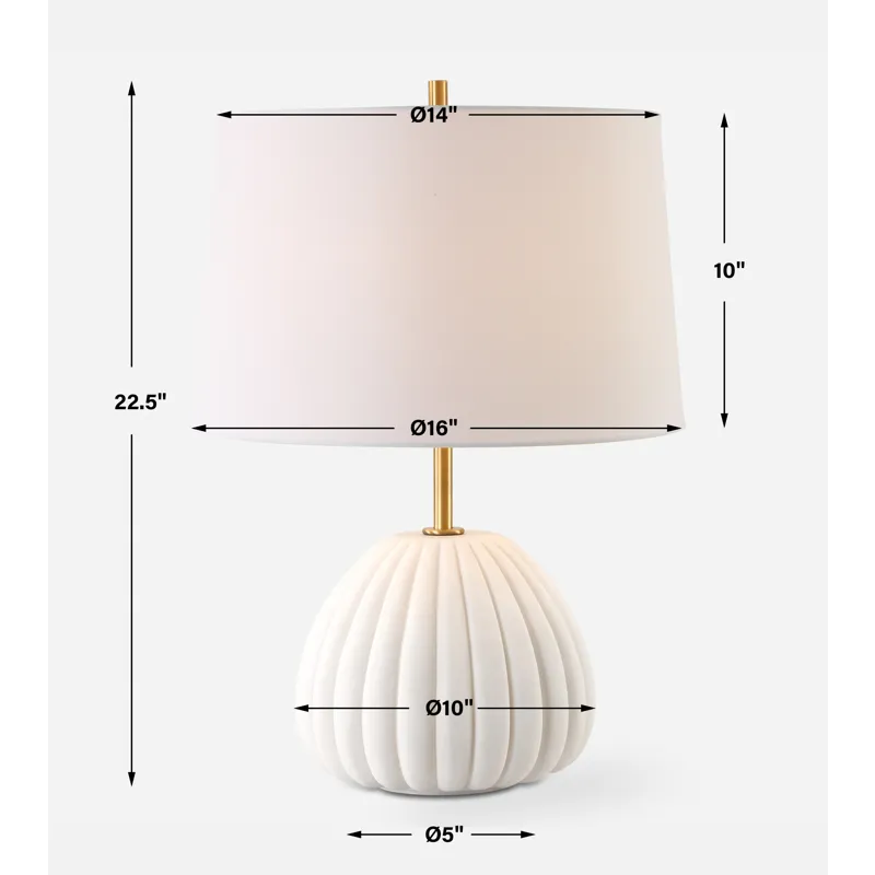 Lynna Ivory Table Lamp