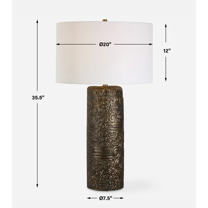 Malaga Brass Table Lamp