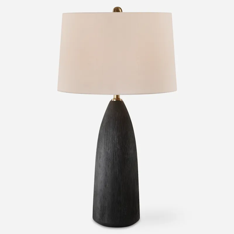 Jett Black Table Lamp