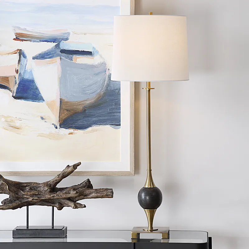 Dempsey Marble Buffet Lamp