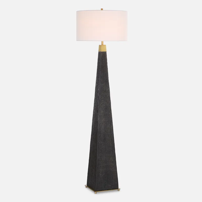 Lathey Tapered Floor Lamp