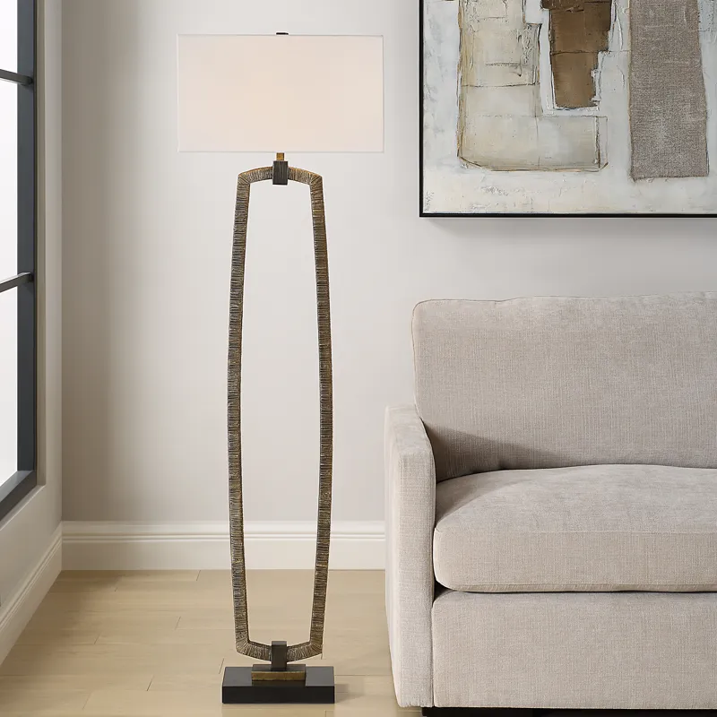 Relic Gold Floor Lamp