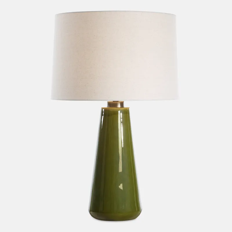 Kelley Moss Green Table Lamp