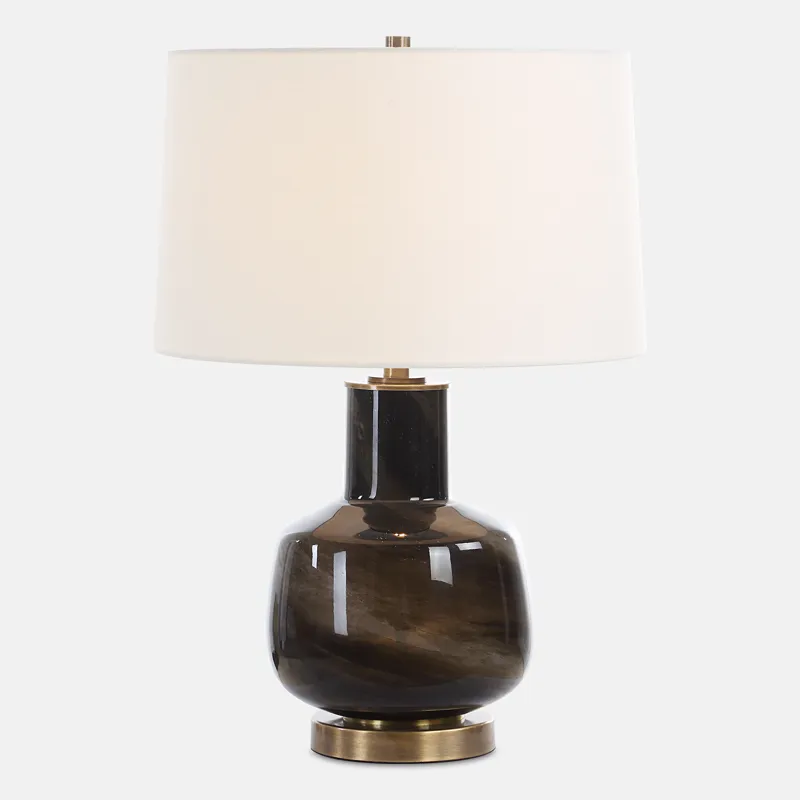 Buchanan Charcoal Table Lamp