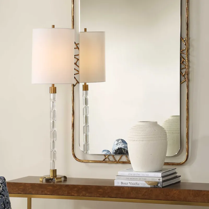 York Crystal Buffet Lamp