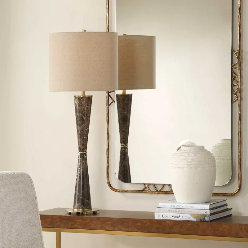 Jameson Marble Cones Table Lamp