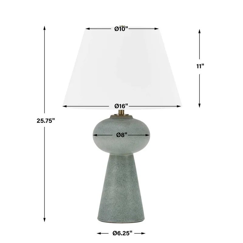 Elwyn Light Blue Table Lamp