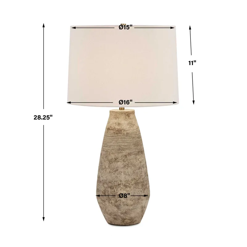 Dunford Aged Table Lamp