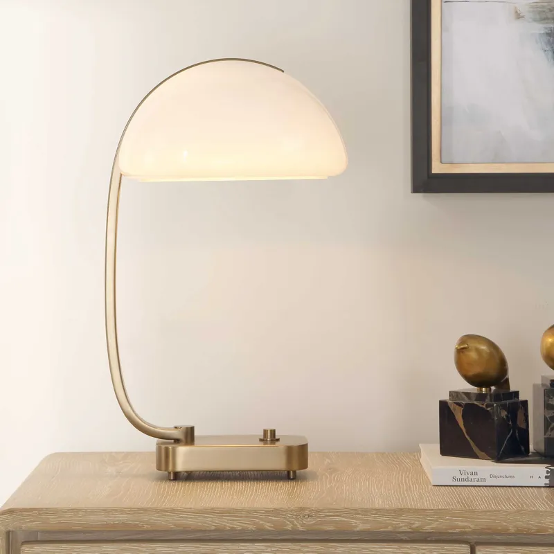 Bend The Rules Brass Desk Lamp