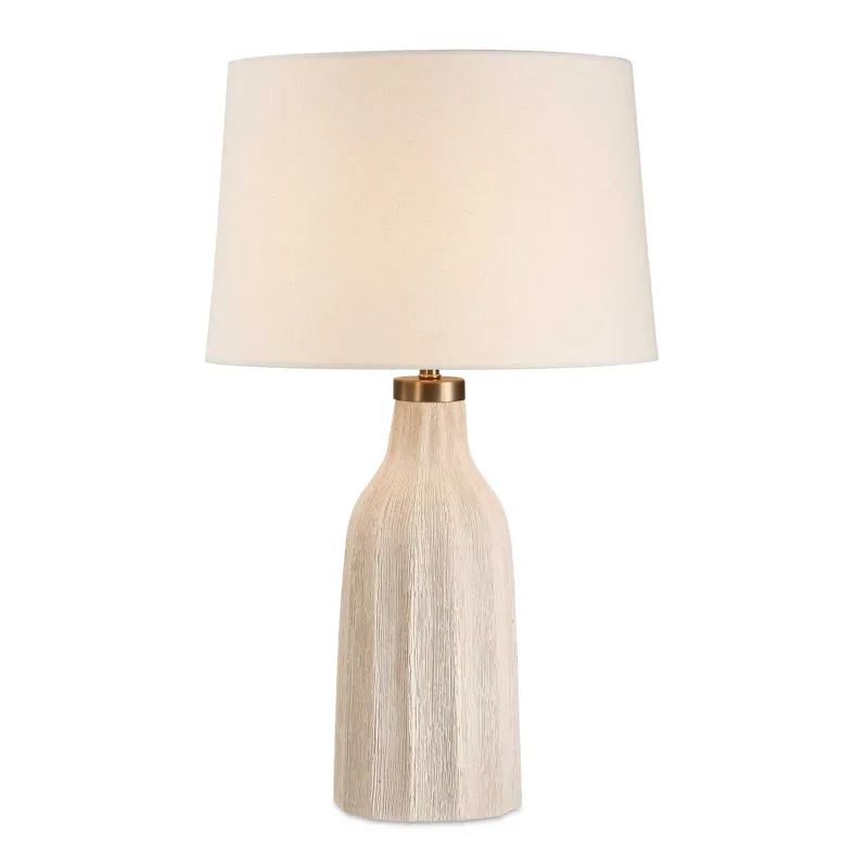 Maddox Textured Off White Table Lamp