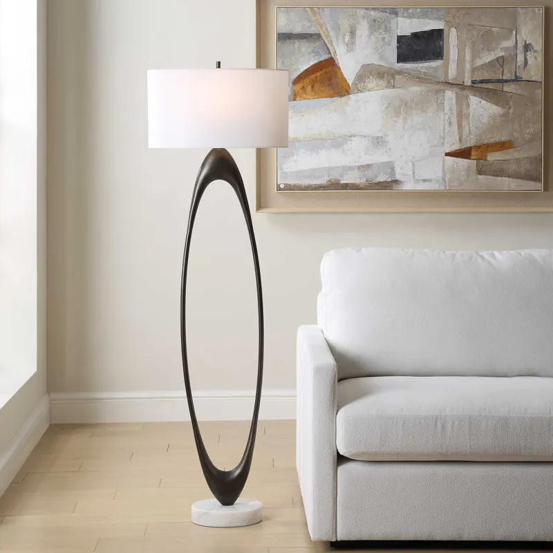 Sonic Open Oval Floor Lamp