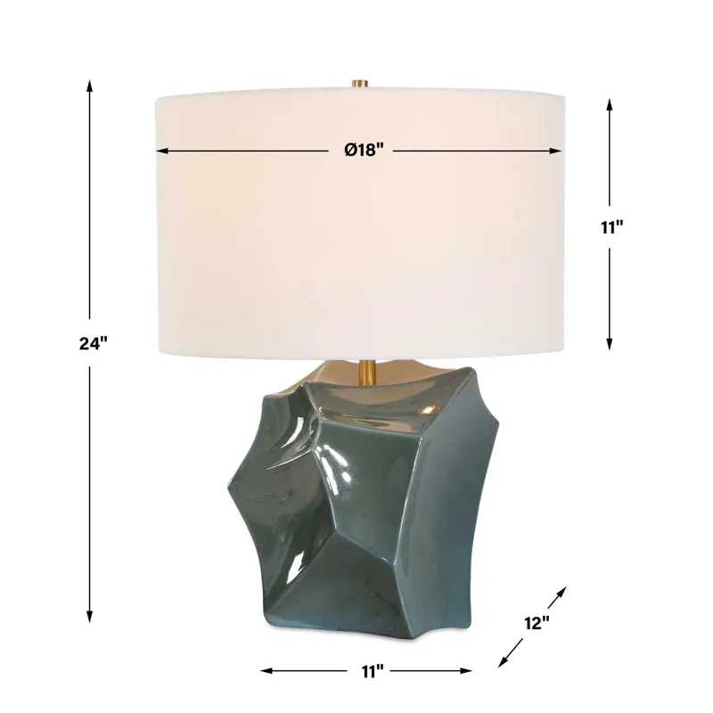 Prisma Smoky Bronze Table Lamp