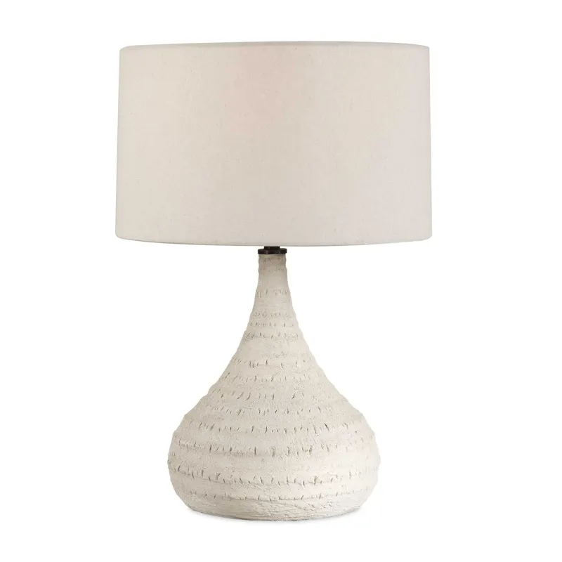 Olsen Indoor-Outdoor White Table Lamp