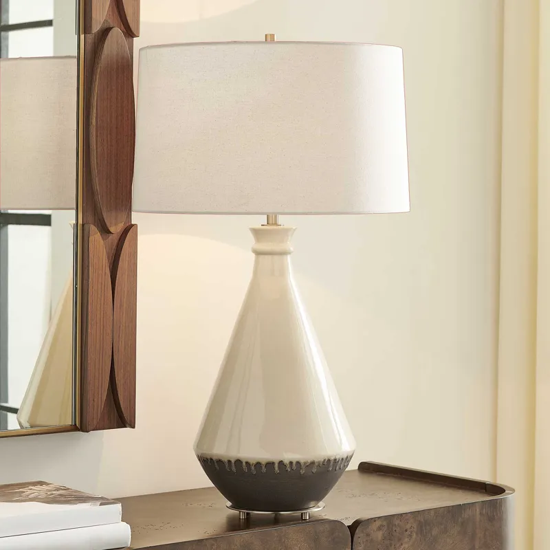 Banham Beige Table Lamp
