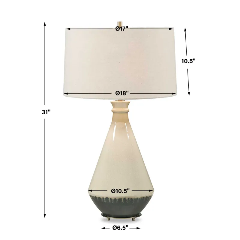 Banham Beige Table Lamp