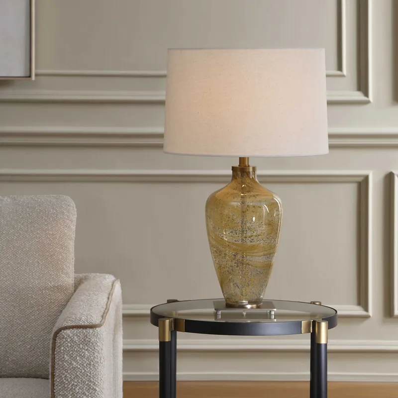 Rainer Blown Glass Table Lamp