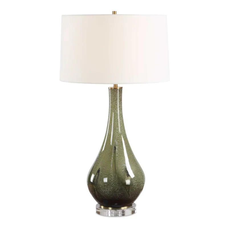 Marist Green Table Lamp