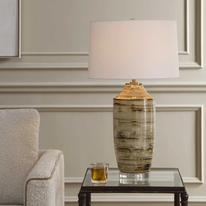 Schneider Glazed Table Lamp