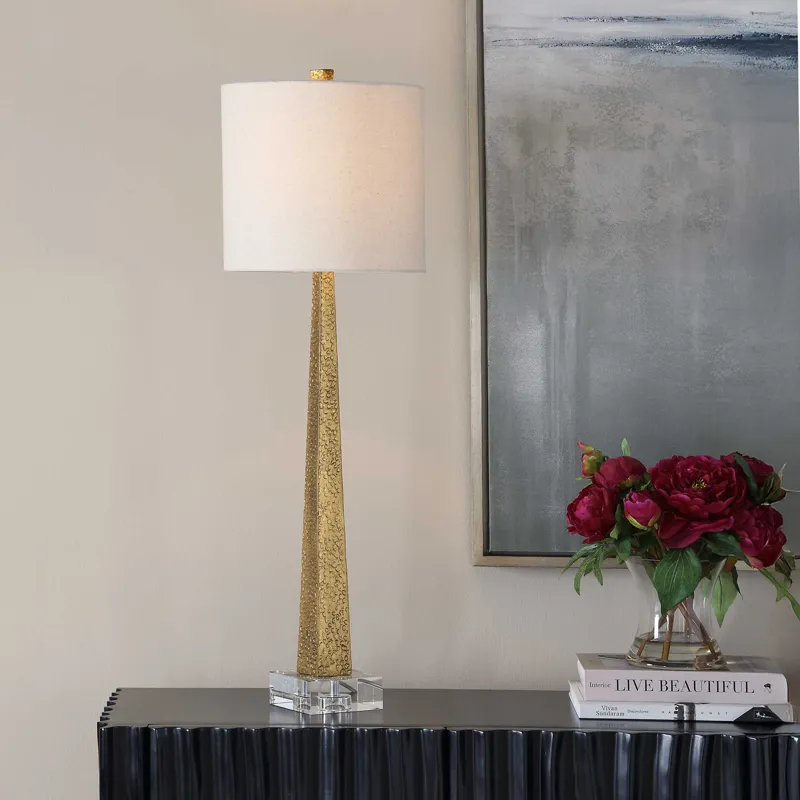 Midas Gold Buffet Lamp