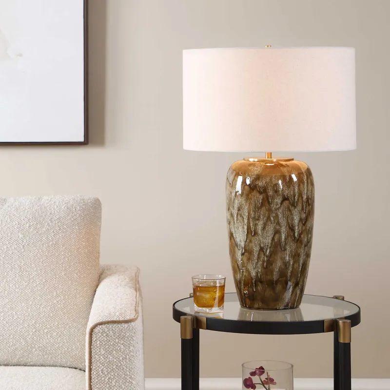 Torrence Glazed Table Lamp