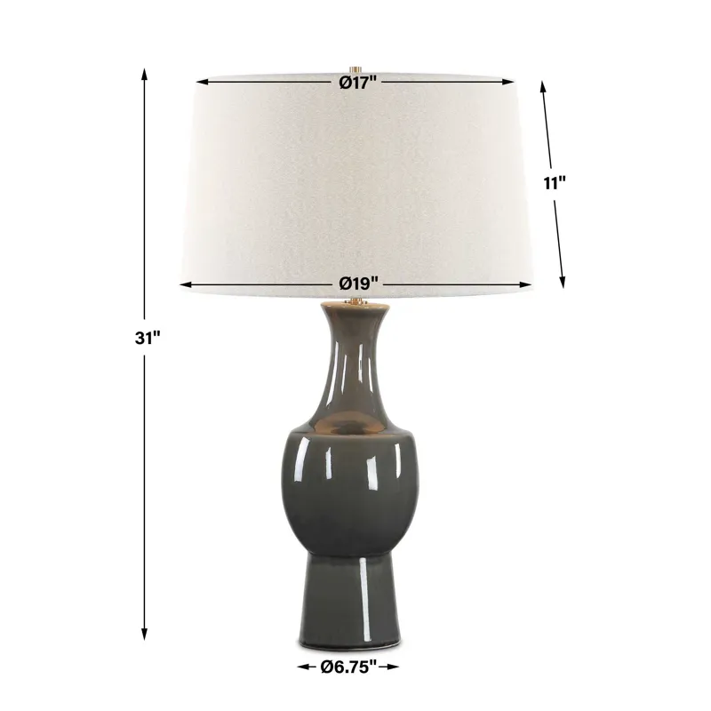 Tennille Gray Table Lamp