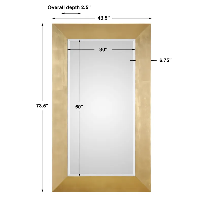 Chaney Gold Mirror