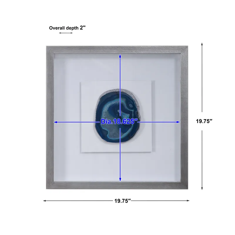 Kalia Blue Stone Shadow Box