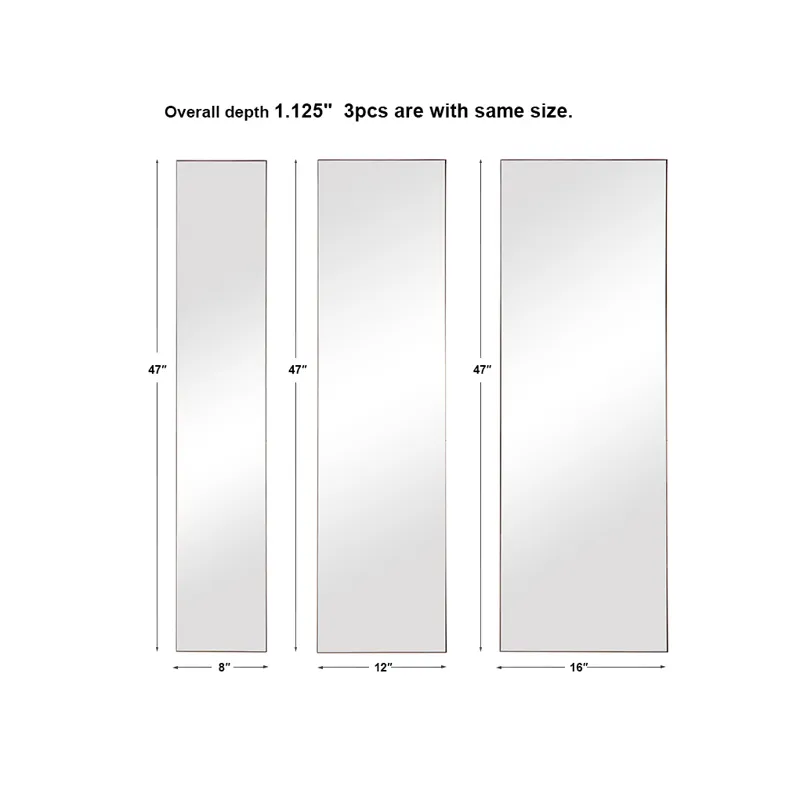 Rowling Gold Mirrors, S/3