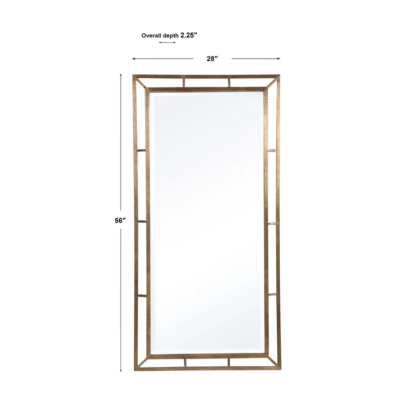 Farrow Copper Industrial Mirror
