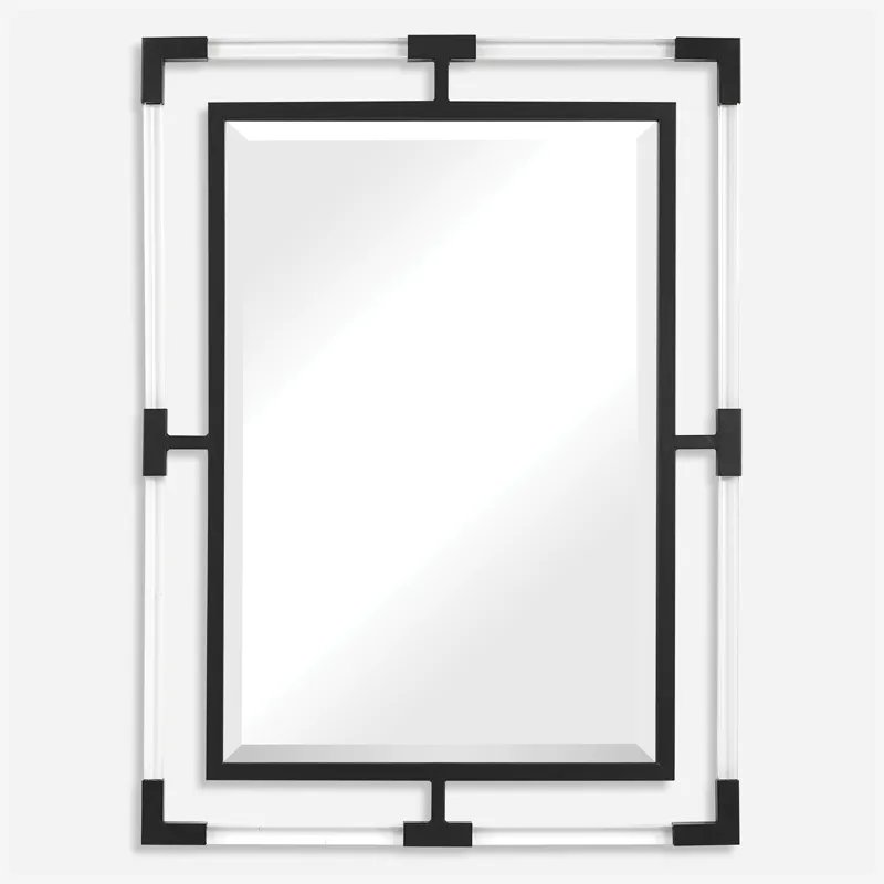 Balkan Black Iron Mirror
