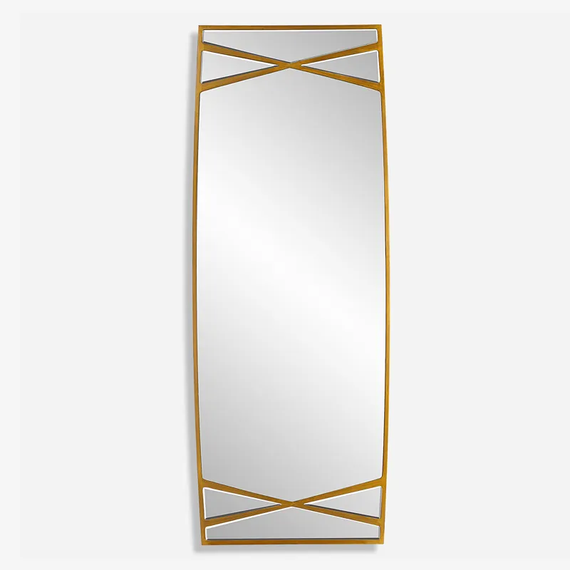 Gentry Oversized Gold Mirror
