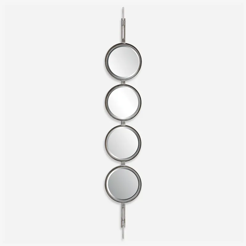 Button Silver Mirror