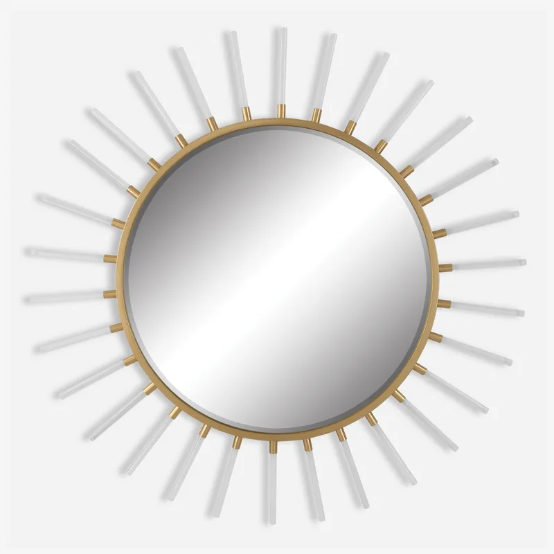 Oracle Round Starburst Mirror