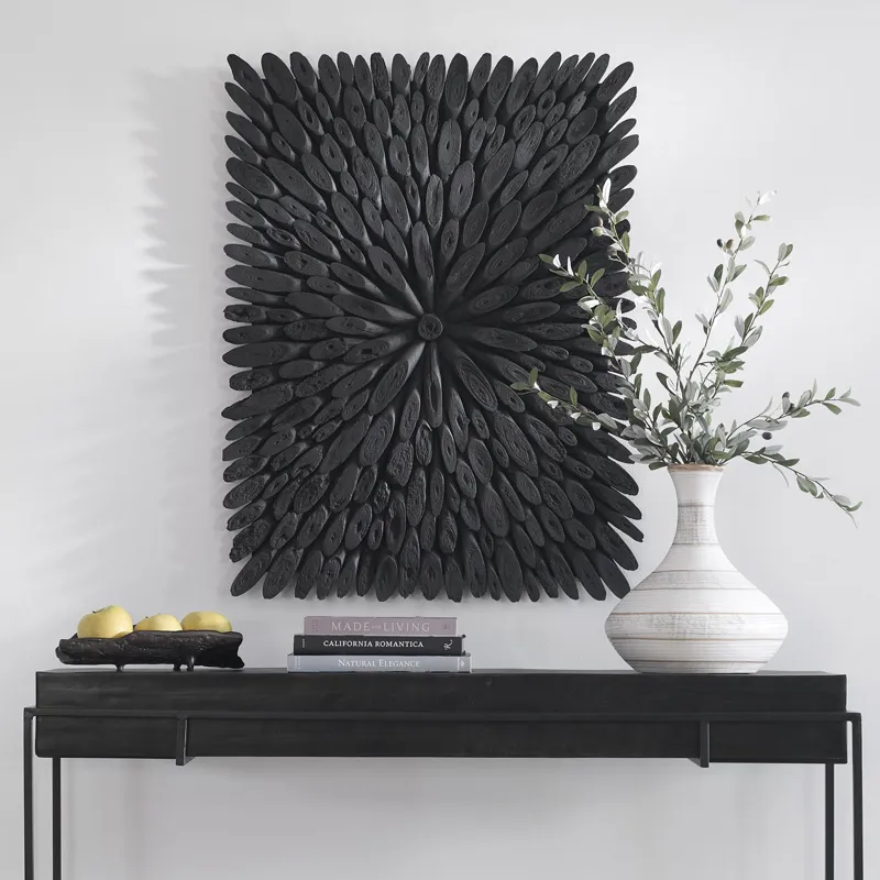 Bahama Wood Bahama Black Wood Wall Decor