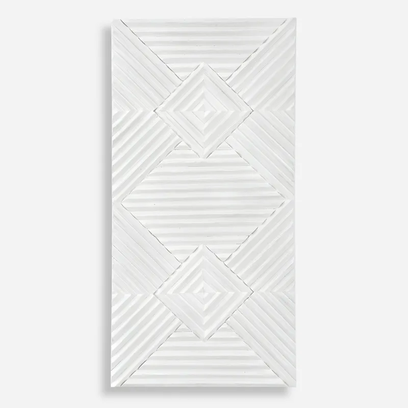 Nexus Wood Geometric Wall Decor
