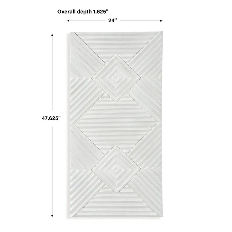 Nexus Wood Geometric Wall Decor