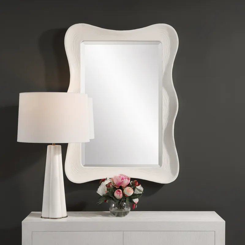 Whitehaven Wavy Rectangle Mirror