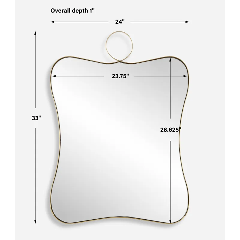 Talia Brass Vanity Mirror