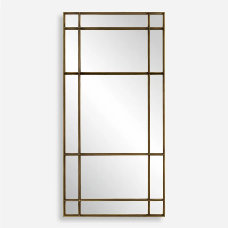 Spurgeon Gold Window Mirror