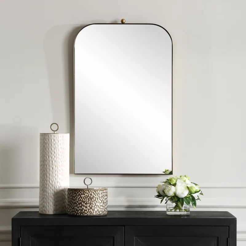 Cassidy Brass Arch Mirror