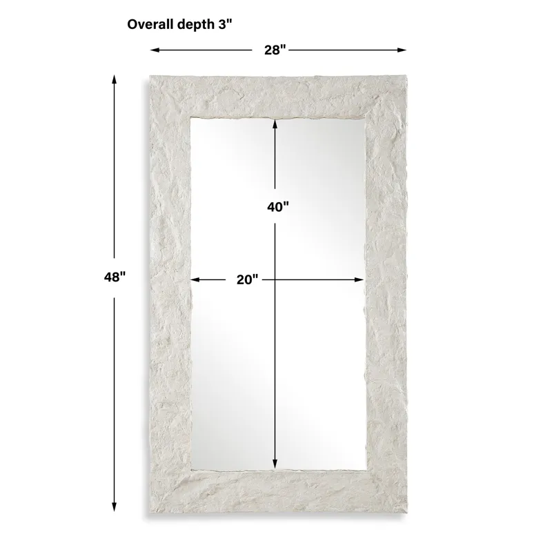 Quarry Rectangle Stone Veneer Mirror
