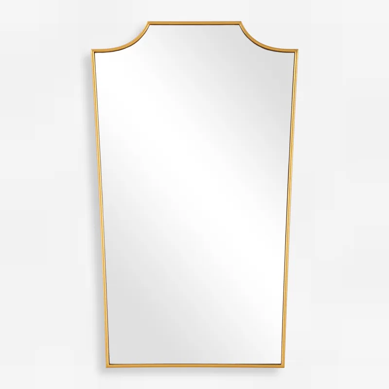 Demure Antique Gold Mirror